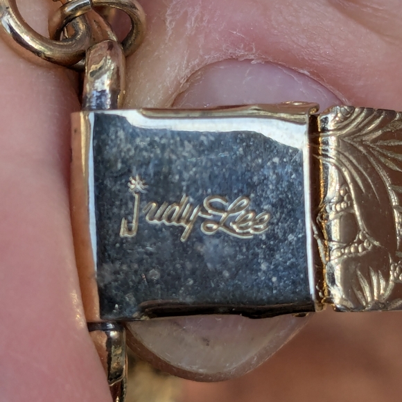 Vintage Judy Lee "Tourmaline" Chunky Bracelet - Picture 9 of 10